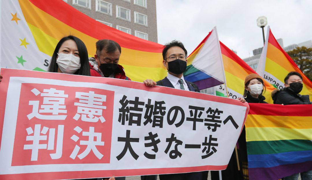 Comunidad LGTBI en Japón celebró este paso