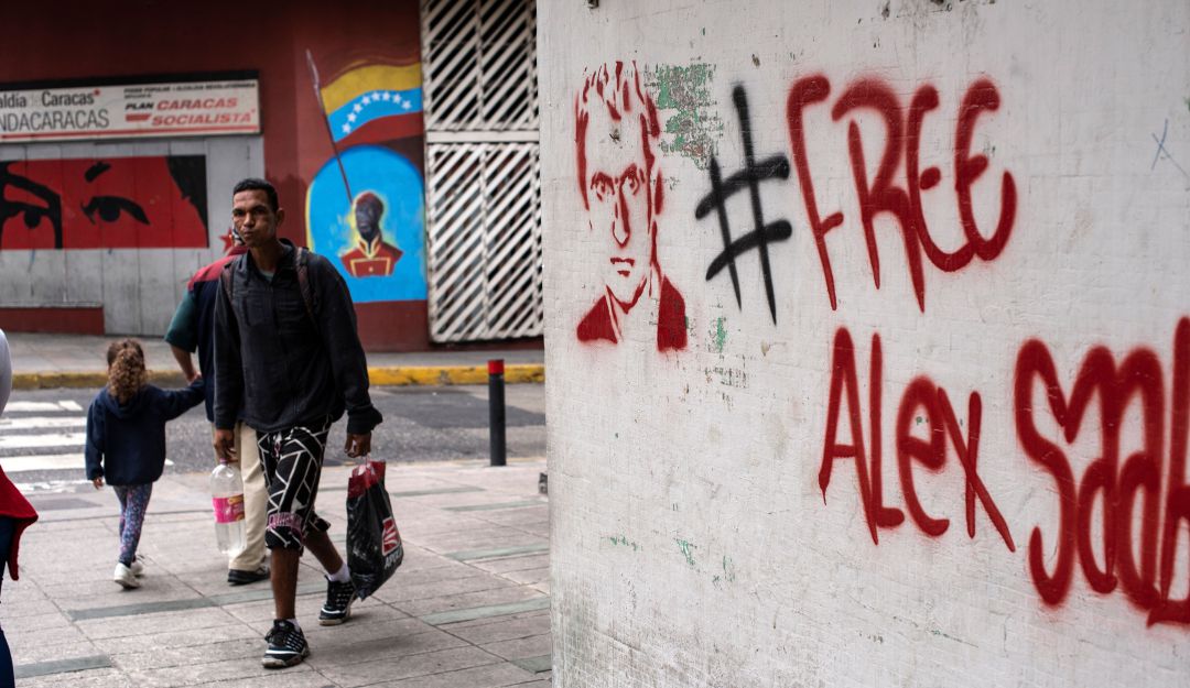 El chavismo ha promovido manifestaciones exigiendo la liberación de Alex Saab tras su detención en Cabo Verde.