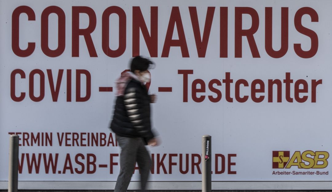 Centro de vacunación en Alemania