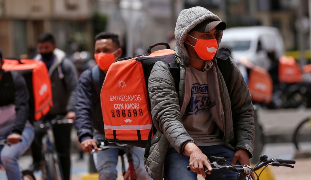 Domiciliarios afiliados a Rappi piden unificar tarifas en costos de los desplazamiento de los domicilios
