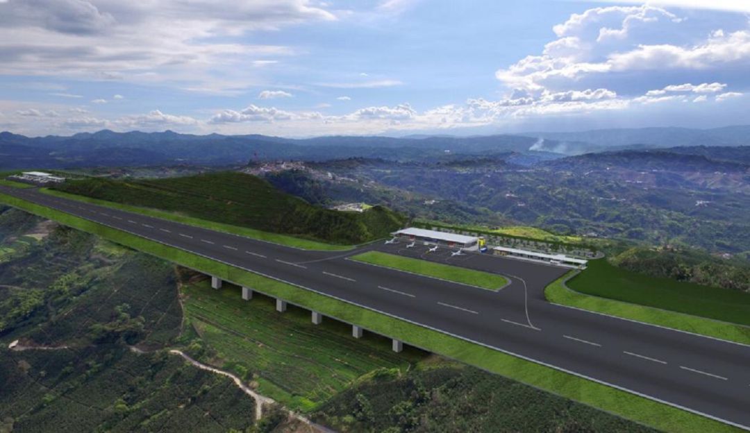 Maqueta de Aerocafé