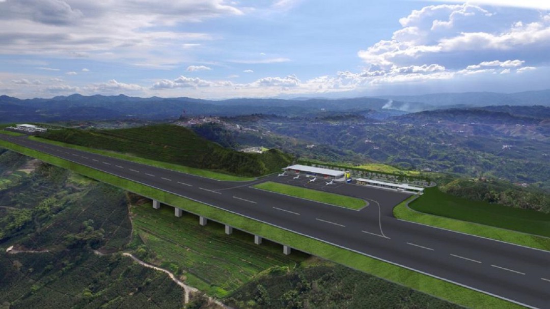 Adjudicado el contrato para obras de explanación del Aeropuerto del Café