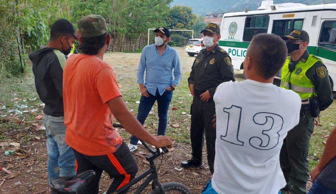 Operativos de seguridad en Caldas