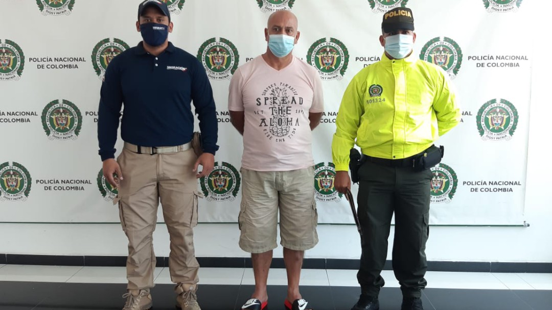 Un español solicitado por Circular Roja fue captura en Barranquilla