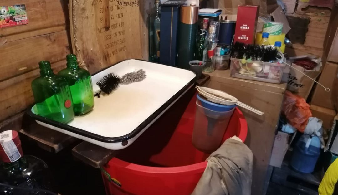Fueron halladas 800 botellas de Whisky adulteradas.