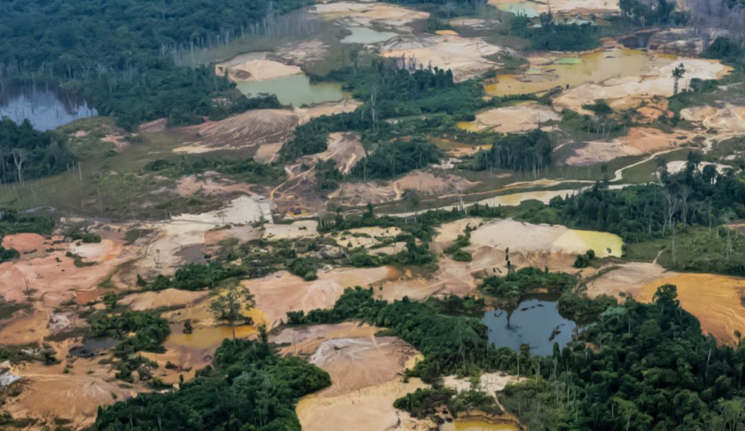 Las comunidades indígenas denuncian que ni la pandemia logró frenar la minería ilegal.