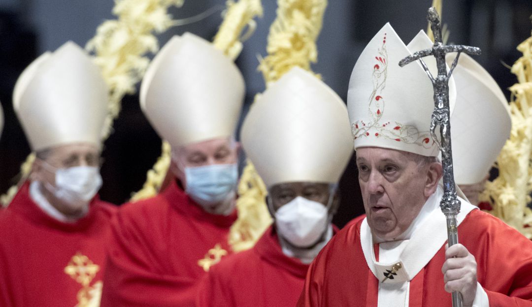 Inicio de los ritos de Semana Santa en el Vaticano
