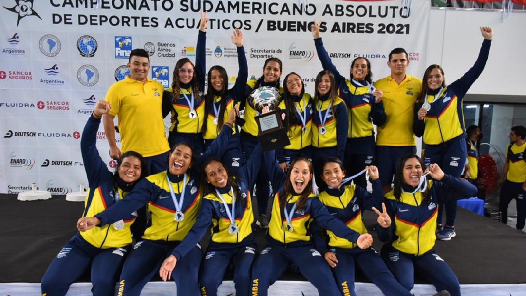 Colombia se queda con el primer lugar del Torneo Sudamericano de Natación