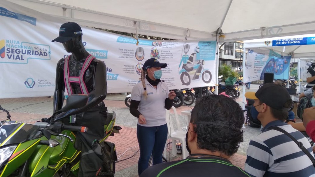 Reducir accidentalidad, principal objetivo de la ruta de seguridad vial