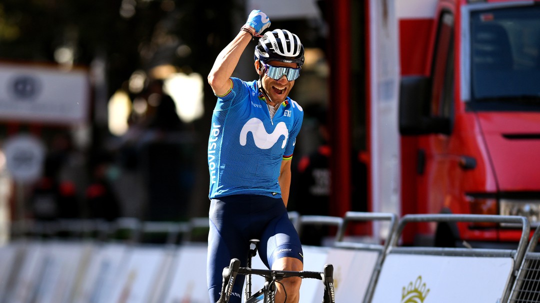 Alejandro Valverde gana GP Miguel Indurain, primera victoria desde 2019