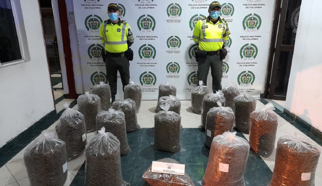 Marihuana incautada