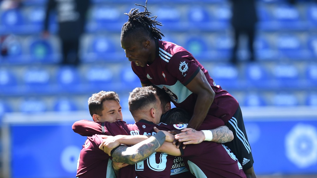 Jeison Murillo expulsado en la victoria del Celta de Vigo ante Alavés