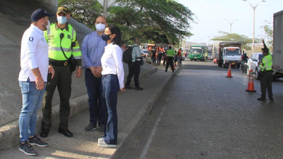 Así será el control del pico y cédula al transporte público en Barranquilla