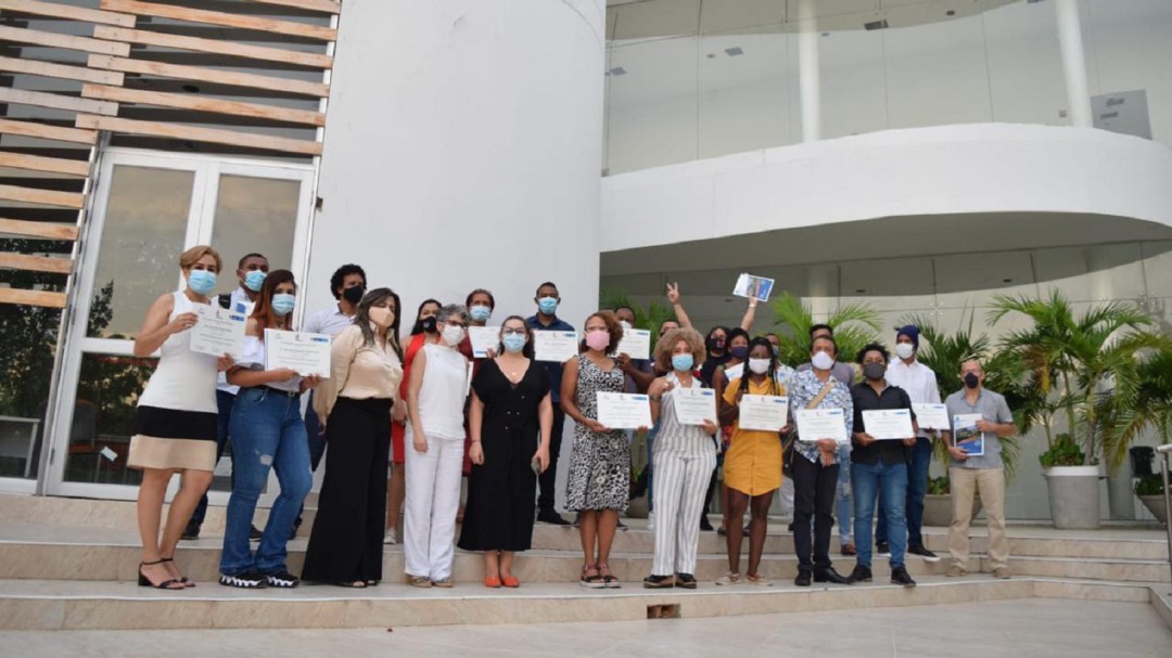 Gestores culturales certificados en formación de vanguardia en Cartagena
