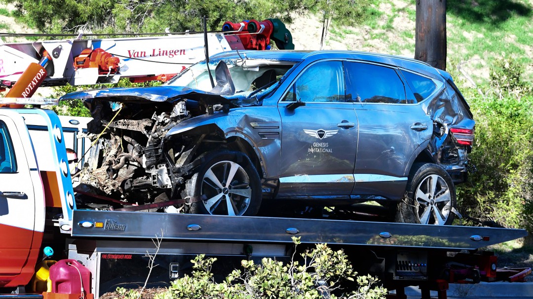 Accidente de Tiger Woods fue por conducir a una velocidad peligrosa