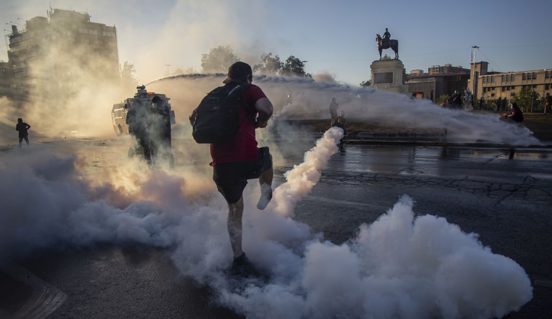 Protestas en Santiago de Chile
