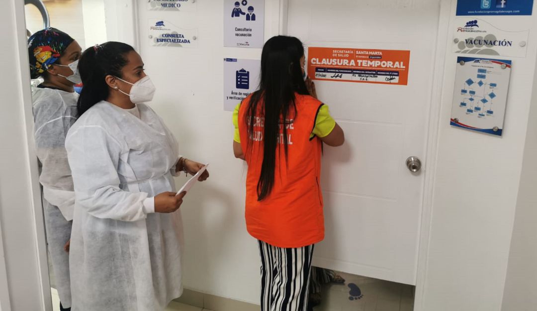Clausura temporal IPS Promagdalena.