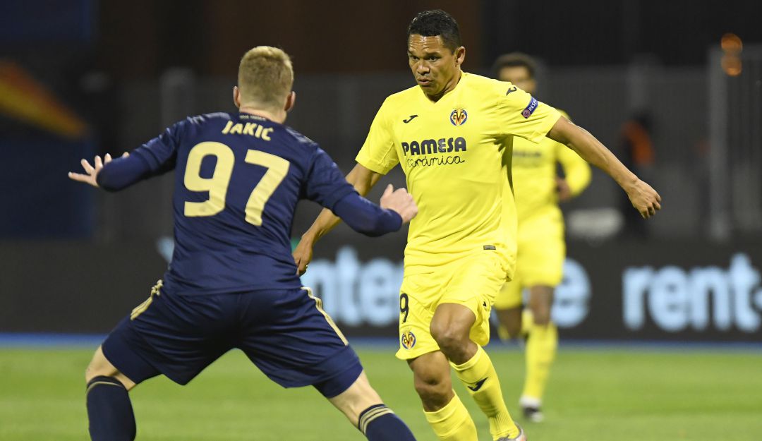 Villarreal, con Bacca titular, ganó la ida de los cuartos de Europa League