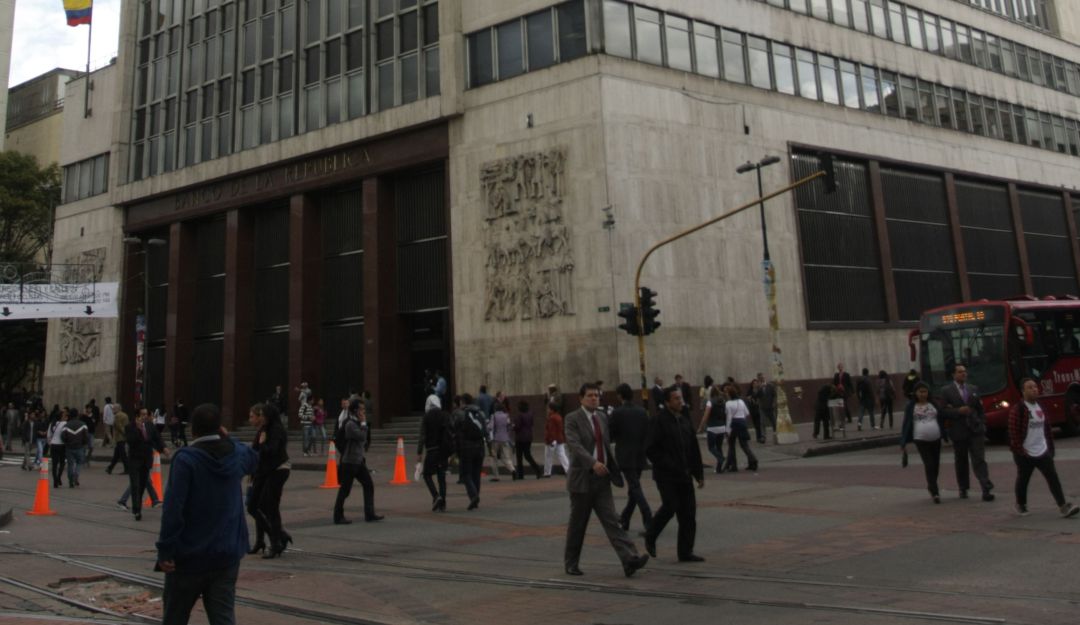 Fachada del Banco de la República