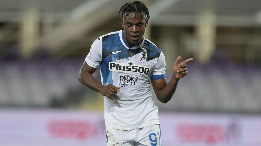 Duván Zapata marcó un doblete en triunfo de Atalanta ante la Fiorentina