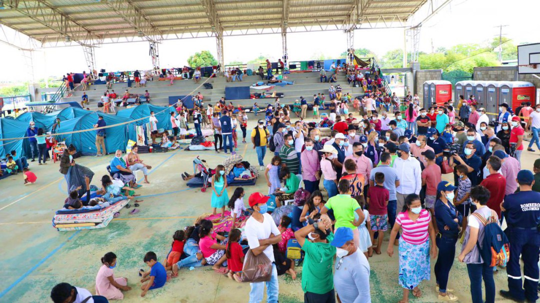 Ya son 5.737 personas desplazadas de Venezuela que han llegado a Arauca