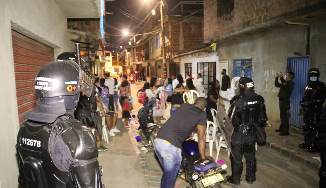 Intervención en fiestas