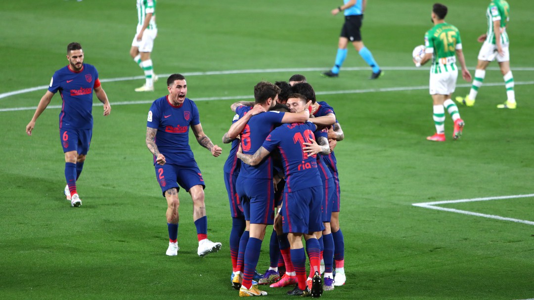 Atlético Madrid empata contra el Betis y mantiene en el liderato de LaLiga