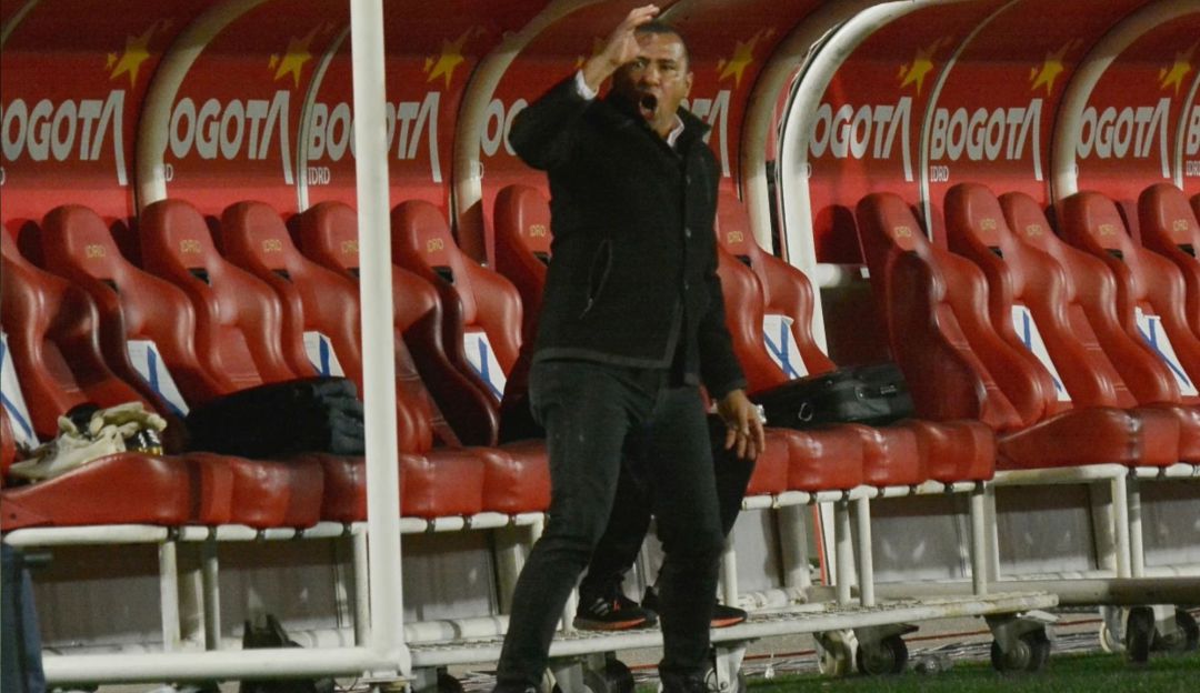 Harold Rivera, técnico de Santa Fe