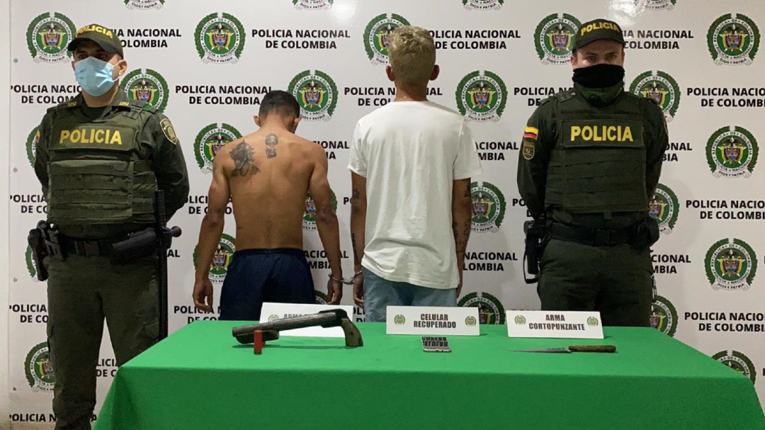 VIDEO: Capturados ladrones involucrados en varios hurtos