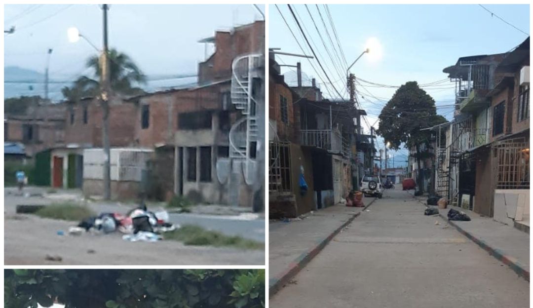 Basuras en el barrio Mojica II