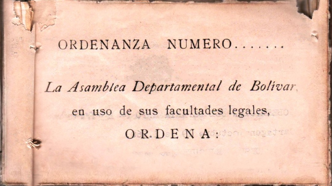 Actualización y digitalización de sus archivos del departamento de Bolívar