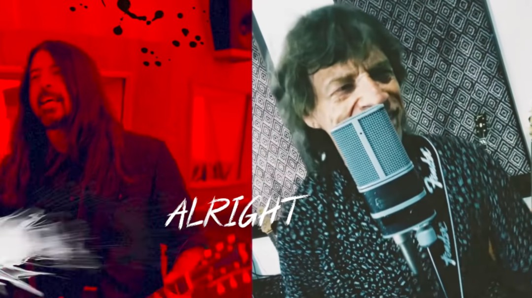 'Easy Sleazy', Mick Jagger y Dave Grohl estrenan canción en confinamiento