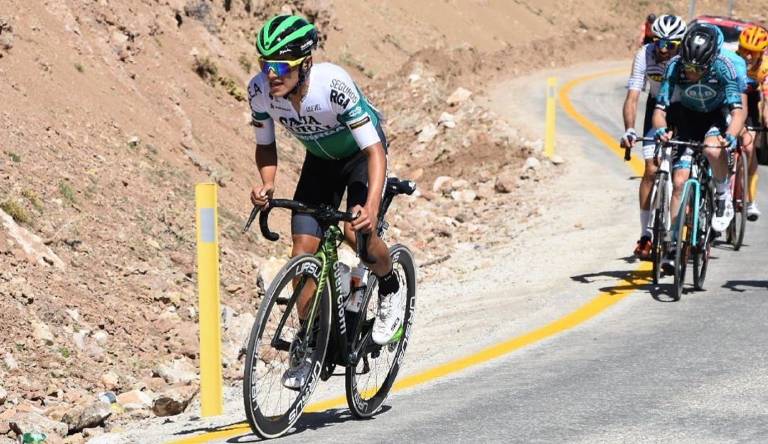 Jhojan García, ciclista colombiano del Caja Rural en el Vuelta a Turquía