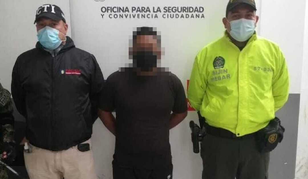 Hombre capturado