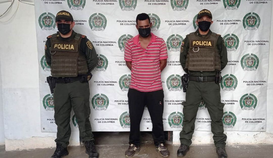 Por el delito de acto sexual con menor de 14 años, la Policía lo captura en Barranco de Loba
