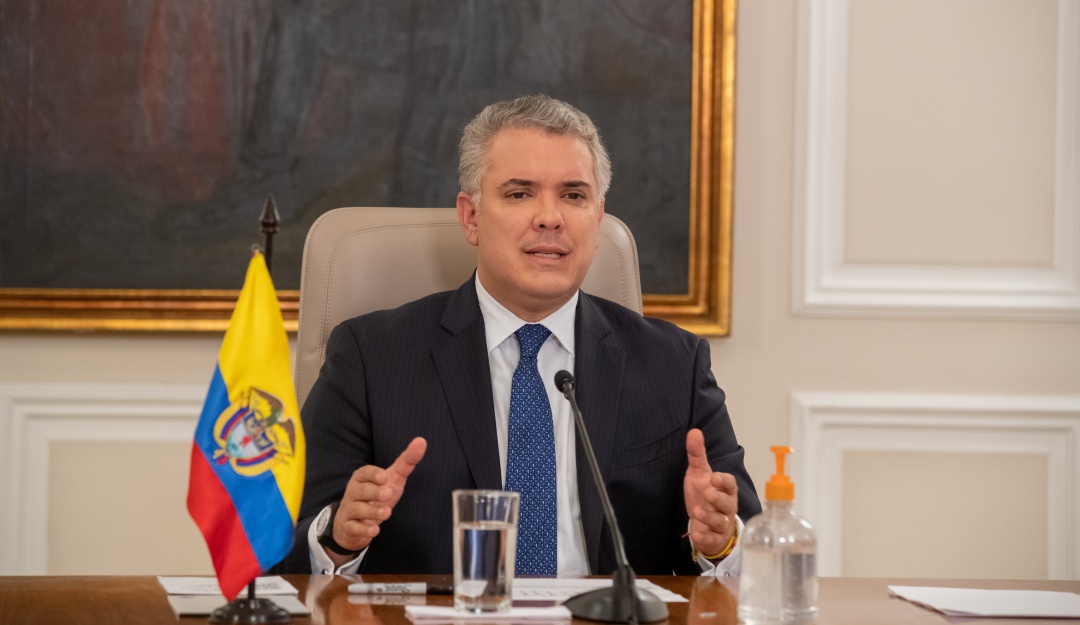Iván Duque, presidente de Colombia