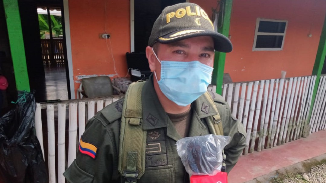 Policía Nacional transporta cuerpos de los mineros hasta Manizales