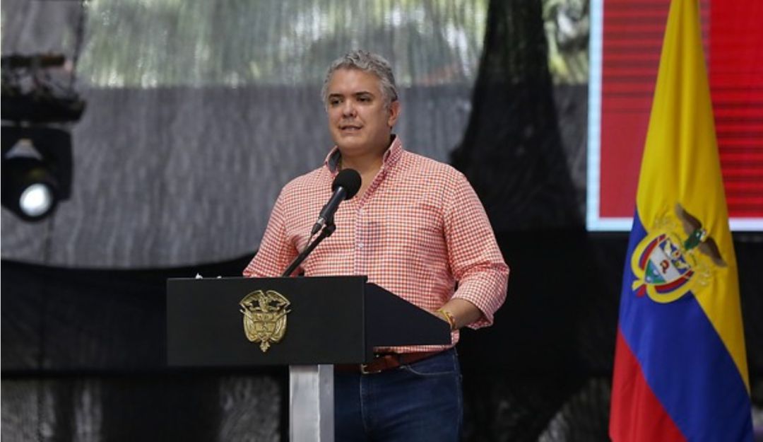 Iván Duque, presidente de Colombia.