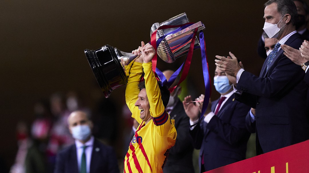 Messi: "Es muy especial ser el capitán de este club"
