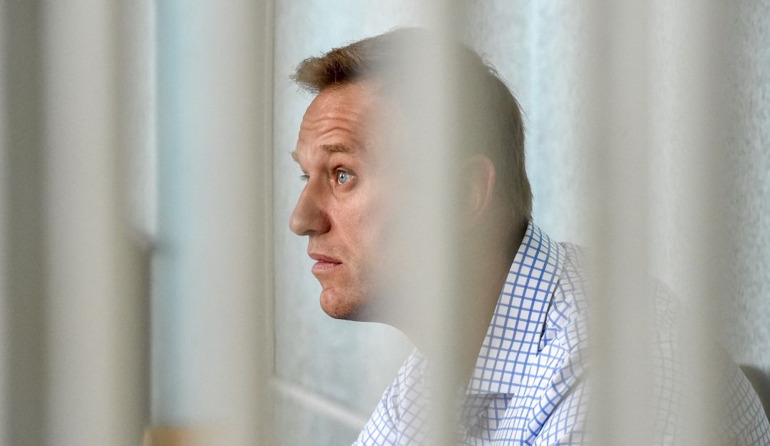Alexei Navalni en la colonia penitenciaria