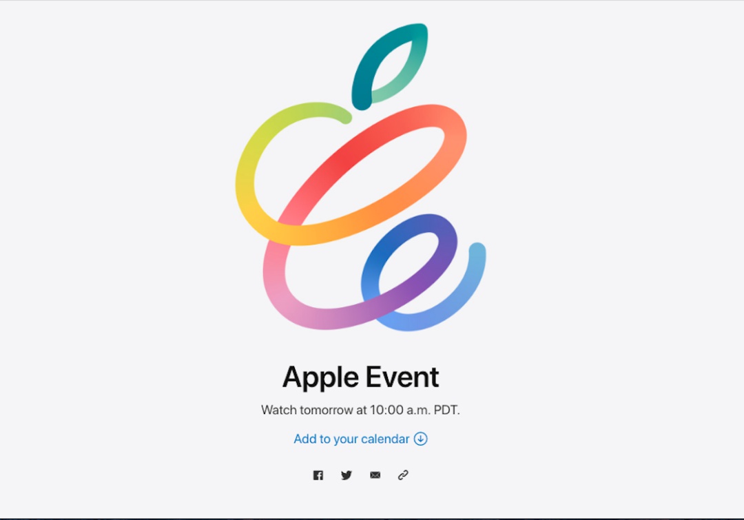 Vea en vivo la transmisión del Keynote de Apple: 'Spring Loaded'