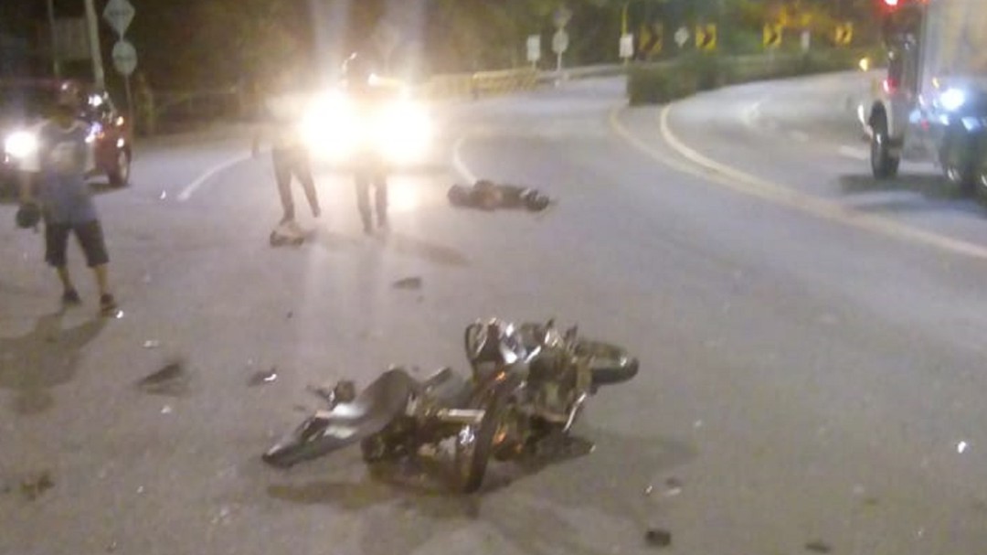 Accidente en Piedecuesta dejó un motociclista muerto