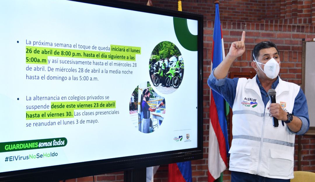 Nuevo confinamiento para el fin de semana en Cali