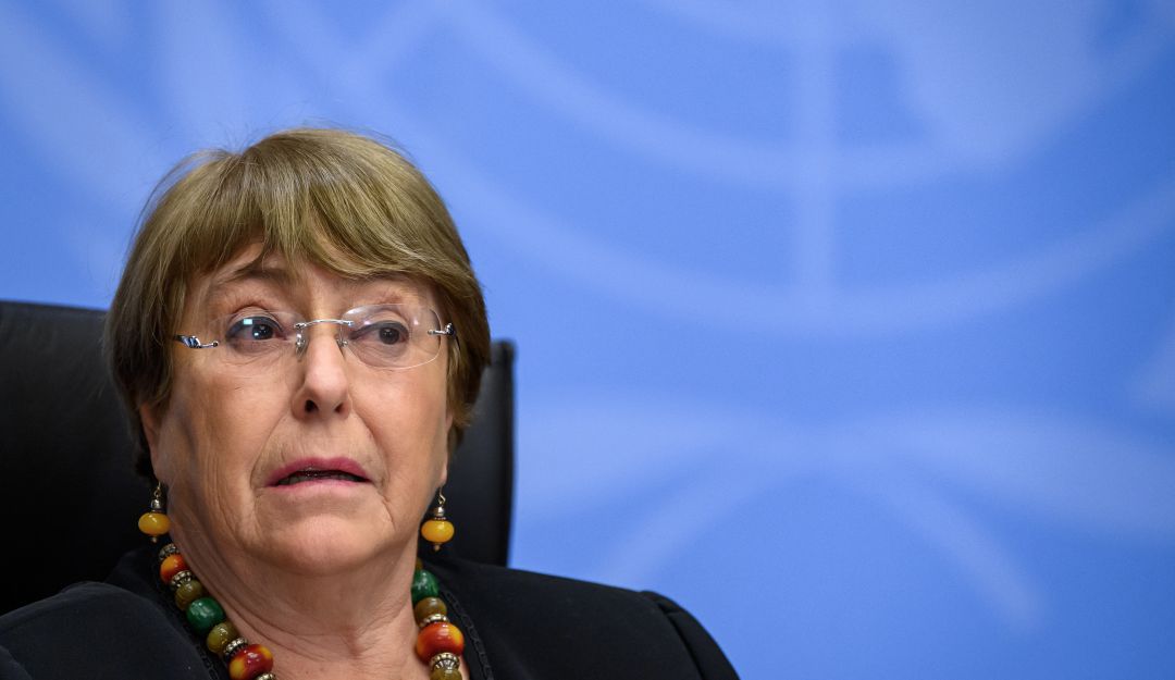 La comisionada de la ONU, Michelle Bachelet