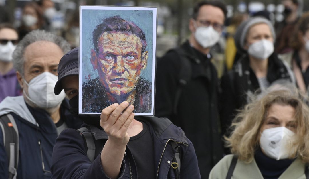 Manifestaciones a favor de Alexei Navalni