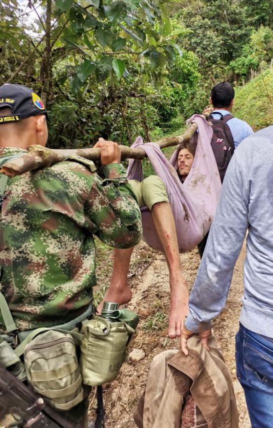 Fue encontrado a orillas del río Caquetá, en la vereda Verdeyaco del municipio de Santa Rosa, Cauca. Fue encontrado a orillas del río Caquetá, en la vereda Verdeyaco del municipio de Santa Rosa, Cauca.