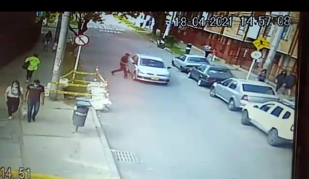 Falsos atropellados estafan conductores