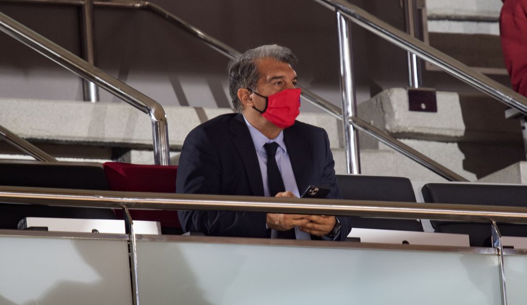 Joan Laporta, presidente del Barcelona.