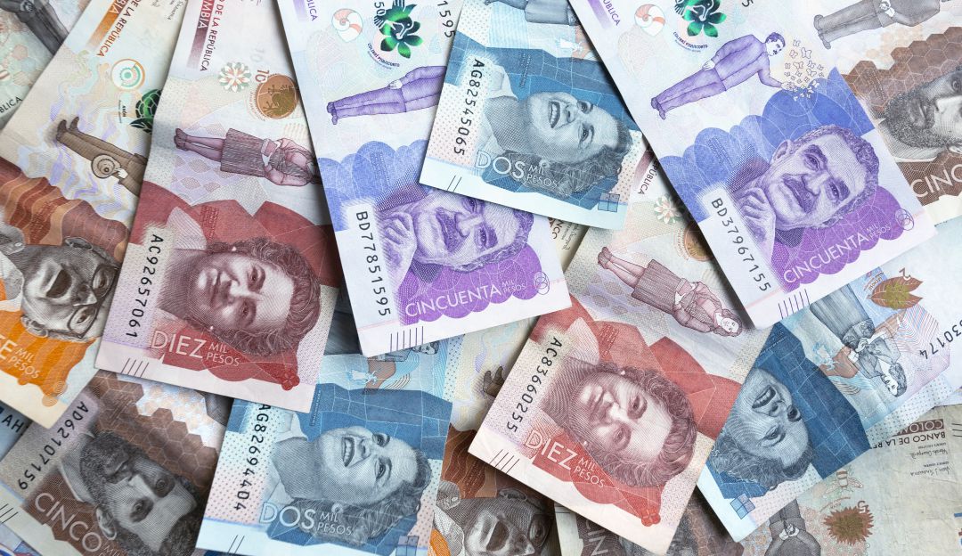 Dinero en Colombia.