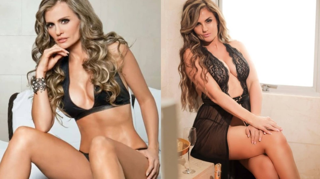 "Me duele estar lejos tuyo": Aura C. Geithner con poca ropa en un jacuzzi